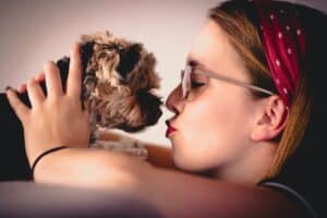 Dog kisses in the time of the coronavirus