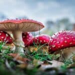 Poisonous mushrooms beware of cats and dogs